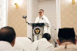 Khutbah Wukuf Arafah, Menhaj Gus Irfan Gaungkan Tri Sukses Haji