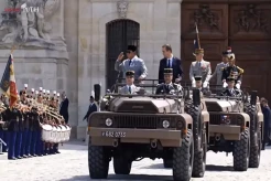 Presiden Prabowo Tiba di Istana Elysee Prancis