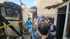 Penampakan Lokasi Kebakaran di Tambora Jakbar Hanguskan 27 Rumah