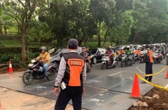 Jalan Ambles Ditangani, Lalu Lintas Lenteng Agung Mulai Terurai