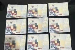 129 Sampul Paspor Bekas...