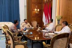 Prabowo Bertemu Kapolri di Istana, Terima Laporan Kamtibmas-Persiapan Hari Bhayangkara 2026