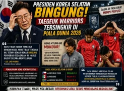 Presiden Korea Selatan Bingung Taegeuk Warriors Tersingkir di Piala Dunia 2026
