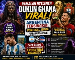 Ramalan Nyeleneh Dukun Ghana Viral: Argentina Tersingkir, Portugal Juara Piala Dunia 2026