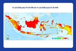 Suhu di Papua Barat Tembus 39,2 Derajat Celsius, Panas Tertinggi di Indonesia