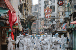 Hong Kong Terjunkan 3000 Tenaga Medis untuk Tes Covid-19 di Permukiman Padat