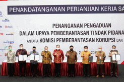 BTN Dukung Kerjasama Whistle Blowing System BUMN dengan KPK