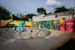 Melihat Taman Maju Bersama Simpang UKU yang Menunggu Diresmikan
