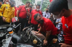 Kapolda Metro Jaya Resmi Buka Street Race di Ancol