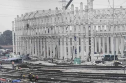 Progres Pembangunan Infrastruktur LRT di Bekasi
