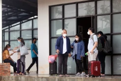 Pemulangan Pasien Sembuh Covid-19 di Kota Tangsel