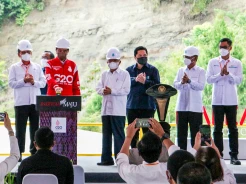 Presiden Joko Widodo Resmikan Pengoperasian PLTA Poso dan PLTA Malea