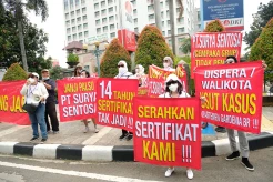12 Tahun Tak Kunjung Dapat Sertifikat, Penghuni Apartemen Gardenia Geruduk Kantor Walikota Jaksel