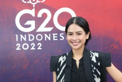Potret Cantik Tim Jubir Presidensi G20 Maudy Ayunda