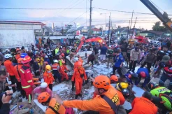 Gedung Alfamart di Banjar Kalsel Runtuh, 17 Orang Jadi Korban