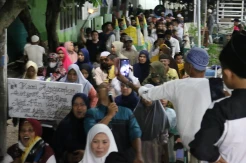 Malam Takbiran di Pulau Panggang Kepulauan Seribu