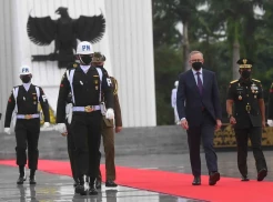 Kunjungan PM Australia ke TMP Kalibata