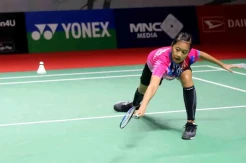 Putri Kusuma Wardani Kalah dari Wakil Cina He Bing Jiao