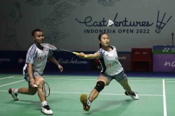 Rehan/Lisa Tumbang di Babak 32 Besar Indonesia Open 2022