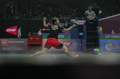 Gregoria Mariska Tumbang oleh Wakil Thailand