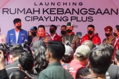 Kapolri Resmikan Rumah Kebangsaan Cipayung Plus di Kebayoran Baru