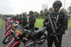Polda Jawa Timur Gelar Upacara HUT Bhayangkara ke-76