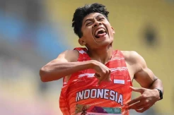 Saptoyogo Purnomo Sabet Medali Emas Lari 200 Meter Putra T37 Asean Para Games 2022
