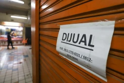Kios di Pasar Mampang Banyak yang Tutup Imbas Sepinya Pengunjung