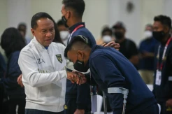 Menpora Lepas Timnas Garuda INAF ke Piala Dunia Sepak Bola Amputasi di Turki
