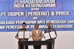 Penandatanganan Nota Kesepahaman PT Taspen dengan PPATK