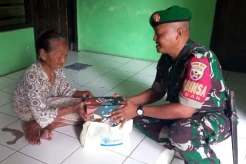 QNET dan Kodim 1611 Badung Bali Wujudkan Rumah Layak Huni bagi Warakuwuri
