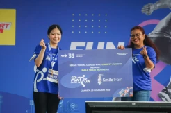 MNC Peduli Serahkan Donasi MNC Fun Charity Run 2022 kepada Smile Train Indonesia