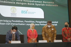 BSI dan UI Berkomitmen Tingkatkan Literasi Keuangan Syariah
