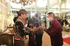 Ketum Partai Perindo Hary Tanoesoedibjo Hadiri Resepsi Pernikahan Kaesang-Erina