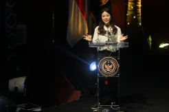 Wamenparekraf RI Angela Tanoesoedibjo Hadiri Perayaan Natal Kemenparekraf