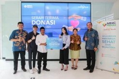MNC Peduli Bersama Vision+ dan Komunitas Menjadi Manusia Bantu Pembangunan Gedung Isolasi di Panti Rehabilitasi Mental