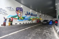 Peresmian Underpass Dewi Sartika Depok
