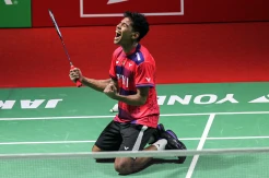 Kandaskan Loh Kean Yew, Chico Aura Melaju ke Perempat Final Indonesia Masters 2023