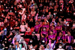 Antusiasme Suporter Beri Dukungan di Indonesia Masters 2023