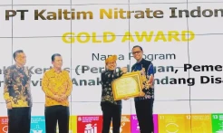 Kaltim Nitrate Indonesia Kembali Raih Penghargaan Emas di CSR & PDB Awards 2023