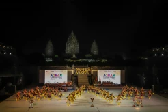 Tarian Ndolalak Sambut Delegasi ATF 2023
