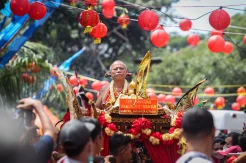Kemeriahan Kirab Perayaan Cap Go Meh di Kawasan Pecinan Glodok Jakarta