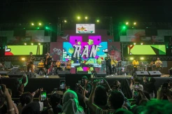 Aksi Panggung RAN Hibur Penonton Sound Of Love Hari Kedua
