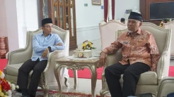 Kunjungi Sumbar, TGB Zainul Majdi dan  Gubernur Mahyeldi Bahas Konversi Bank Syariah