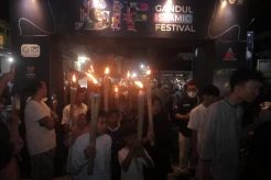 Gandul Islamic Festival Gelar Pawai Obor Sambut Bulan Suci Ramadan