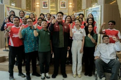Menpora Dito Lepas Timnas Baseball Putri Indonesia ke Kejuaraan BFA Womens Baseball Asian Cup 2023