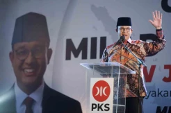 Anies Baswedan Sampaikan Pidato Politik di Hadapan Ribuan Kader PKS