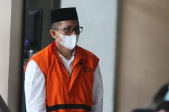 Pemeriksaan Lanjutan Tersangka Bupati nonaktif Kepulauan Meranti Muhammad Adil