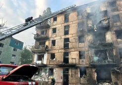 Rudal Rusia Hantam Gedung Apartemen di Kryvyi Rih, 3 Warga Ukraina Tewas