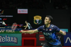 Jonatan Christie Melaju Mulus ke Babak 16 Besar Indonesia Open 2023